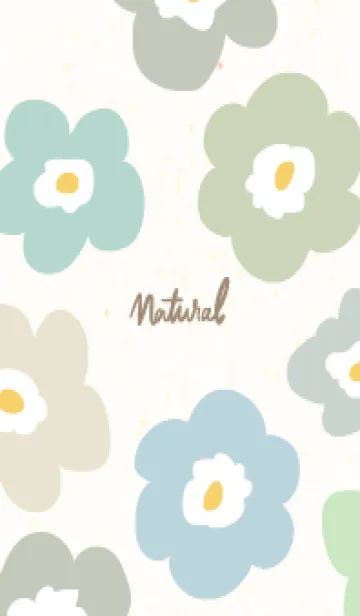 [LINE着せ替え] 花 北欧風 可愛い7の画像1