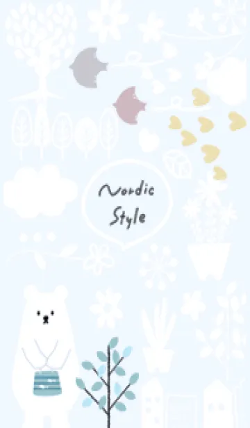 [LINE着せ替え] blue♡大人おしゃれ16_1の画像1