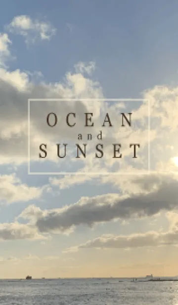 [LINE着せ替え] OCEAN and SUNSET - HAWAII 5の画像1