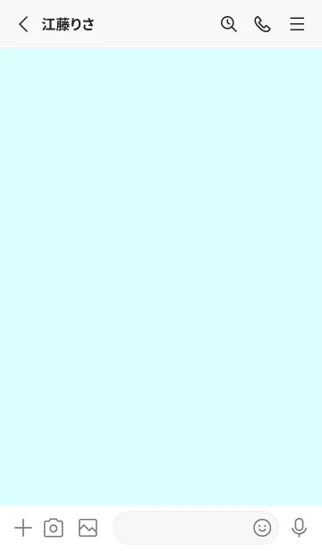 [LINE着せ替え] パステルブルー3●パステルブルー3.TKCの画像2