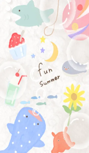 [LINE着せ替え] brown♡夏の散歩10_1の画像1