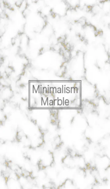 [LINE着せ替え] Minimalism Marble - Goldenの画像1