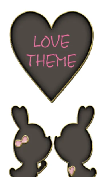 [LINE着せ替え] Enamel Pin LOVE THEME 121の画像1