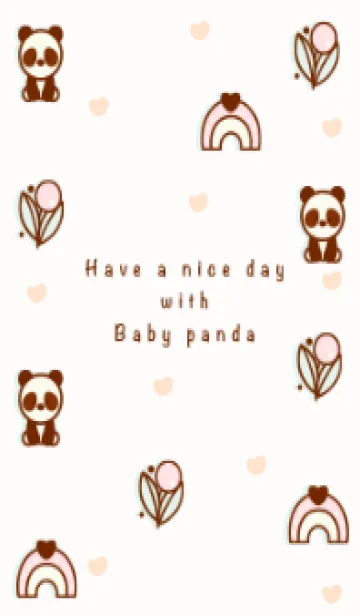 [LINE着せ替え] Baby panda theme 9の画像1