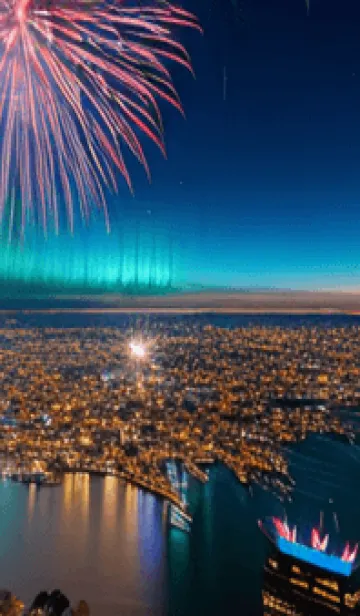 [LINE着せ替え] 夏夜のカケラ#HaB014。の画像1