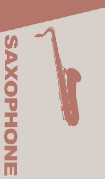 [LINE着せ替え] Saxophone CLR オーキッドホワイトの画像1