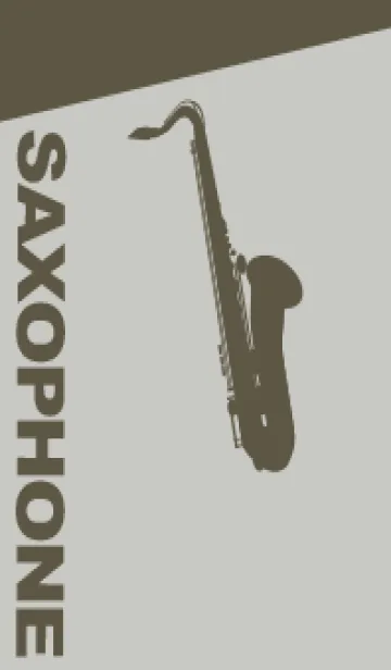 [LINE着せ替え] Saxophone CLR パールグレイの画像1