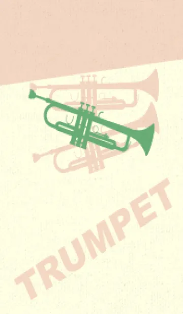 [LINE着せ替え] Trumpet CLR 薄緑色の画像1
