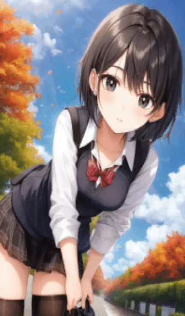 [LINE着せ替え] Anime Beauty ft. Youth Powerの画像1