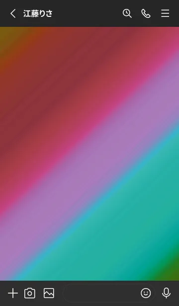 [LINE着せ替え] シンプル スター グラデーション 55の画像2