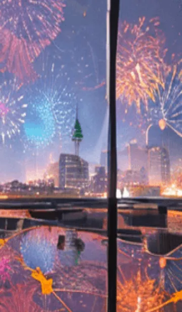 [LINE着せ替え] 夏夜のカケラ#HaB05。の画像1