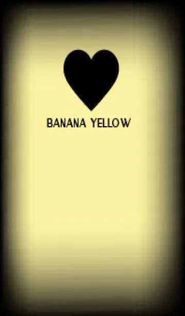 [LINE着せ替え] Black & Banana Yellow  Theme V5 (JP)の画像1