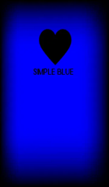 [LINE着せ替え] Black & Blue Theme V5 (JP)の画像1