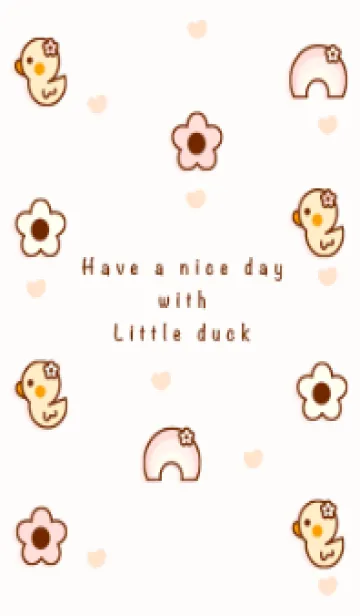 [LINE着せ替え] Baby duck theme 5の画像1