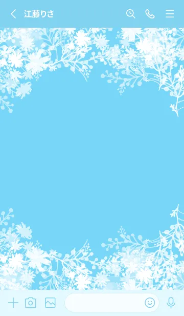 [LINE着せ替え] Melancholic Flowers 36の画像2