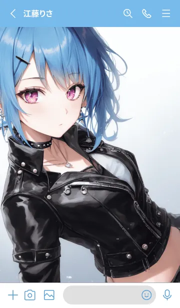 [LINE着せ替え] Anime Beauty ft. Punkの画像2