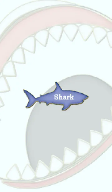 [LINE着せ替え] Enamel Pin Shark.の画像1