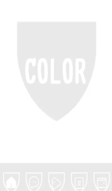 [LINE着せ替え] bw color X33の画像1