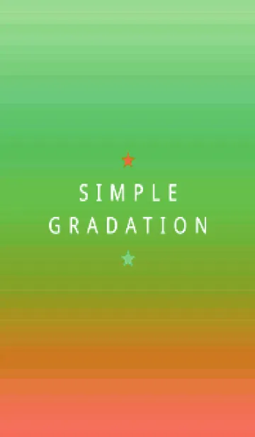 [LINE着せ替え] スマイル グラデーション 307の画像1