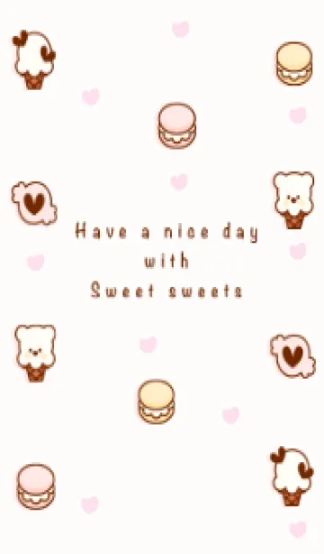 Sweet Sweets theme 4 :)の着せ替えメイン画像