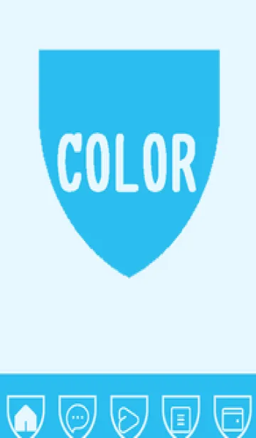 blue color X34の着せ替えメイン画像