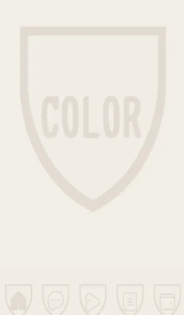 [LINE着せ替え] brown color X32の画像1