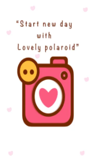 [LINE着せ替え] Lovely polaroid 11の画像1