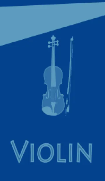 [LINE着せ替え] Violin CLR ローヤルブルーの画像1