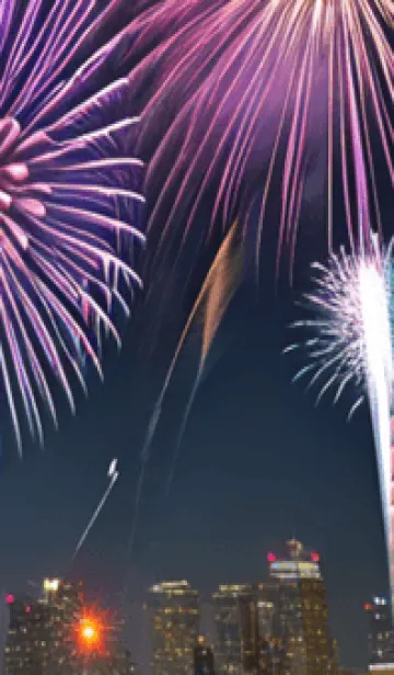 [LINE着せ替え] 夏夜のカケラ#HaA127。の画像1