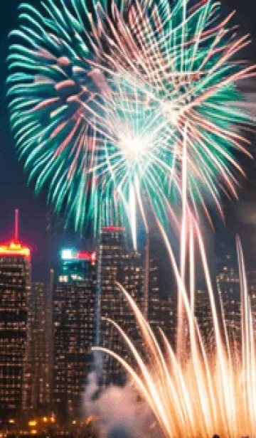 [LINE着せ替え] 夏夜のカケラ#HaA123。の画像1