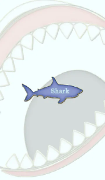 [LINE着せ替え] Enamel Pin Shark 2の画像1