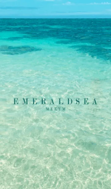[LINE着せ替え] EMERALD SEA HAWAII -MEKYM- 13の画像1