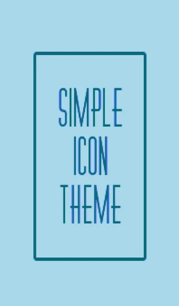 [LINE着せ替え] シンプル アイコン 020の画像1