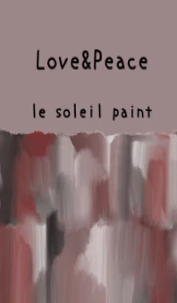 [LINE着せ替え] 油絵アート【le soleil paint 536】の画像1