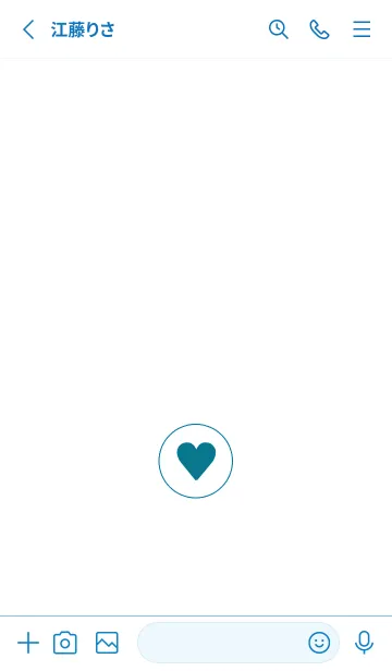 [LINE着せ替え] ミニ ハート♥22の画像2