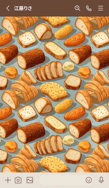 [LINE着せ替え] Bread Havenの画像2