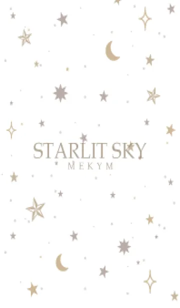 [LINE着せ替え] SIMPLE STARLIT SKY - MEKYM 9の画像1
