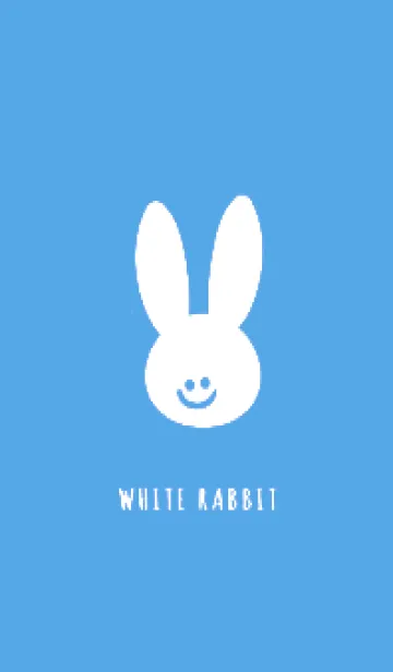 [LINE着せ替え] ホワイト ラビット 206の画像1