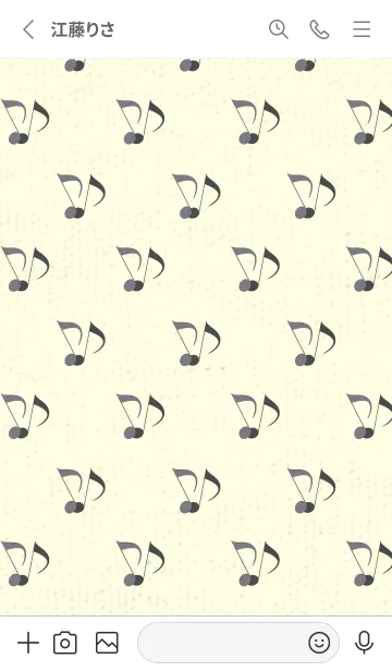 [LINE着せ替え] Clef dot ダブグレイの画像2