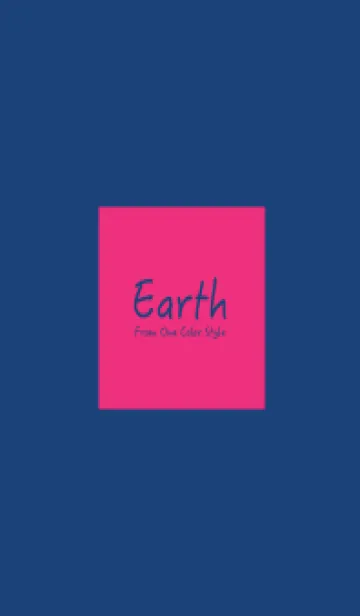[LINE着せ替え] Earth /サマーネイビーの画像1