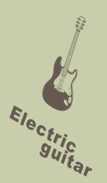[LINE着せ替え] ELECTRIC GUITAR CLR ペールサローの画像1