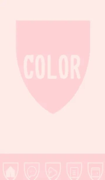 [LINE着せ替え] pink color X32の画像1