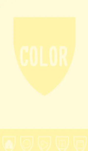 [LINE着せ替え] yellow color X35の画像1