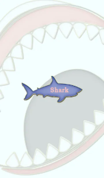 [LINE着せ替え] Enamel Pin Shark 5の画像1