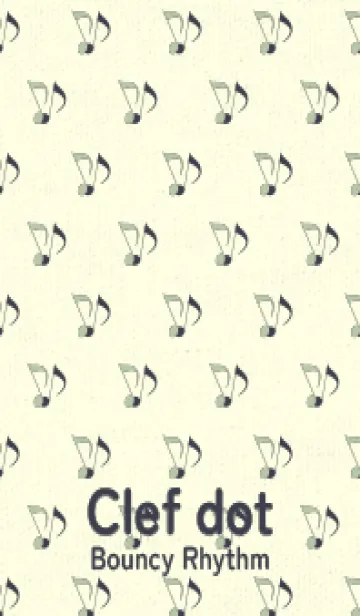 [LINE着せ替え] Clef dot 抹茶色の画像1