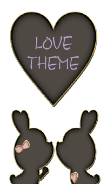 [LINE着せ替え] Enamel Pin LOVE THEME 123の画像1