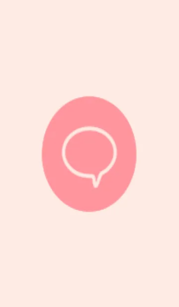 [LINE着せ替え] ○シンプル着せかえ○PINK 02の画像1