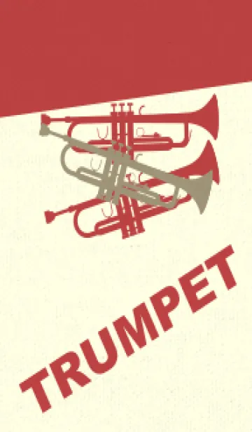 [LINE着せ替え] Trumpet CLR 利休白茶の画像1