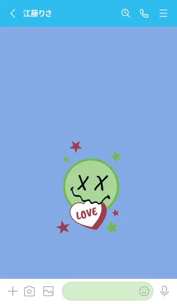 [LINE着せ替え] ラブ スマイル 108の画像2