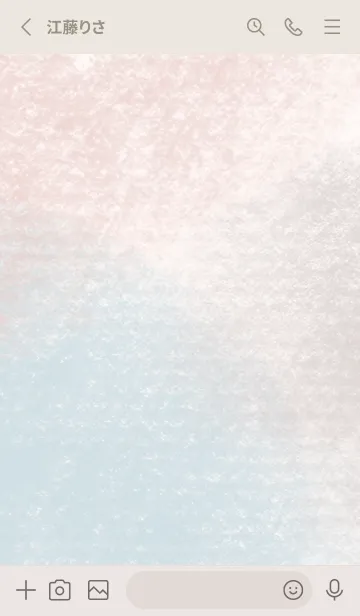 [LINE着せ替え] シンプルくすみクレヨンの画像2